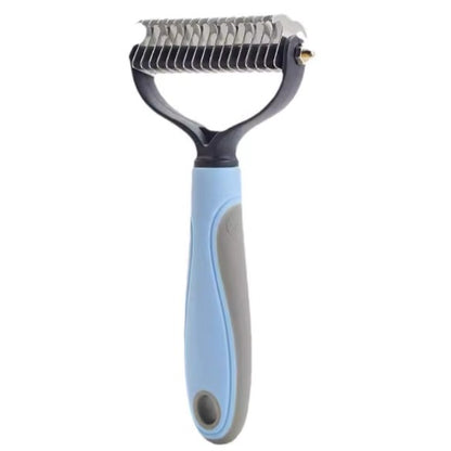 Pet Hair Deshedding Comb with Detangling Function
